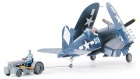 Pienoismalli: Tamiya: Vought F4U-1D Corsair w/ Moto-Tug (1:48)