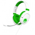 Pokemon Pokeball White And Green Gaming Headphones