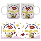 Muki: Minions - I Love You More Than Bananas (320ml)