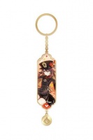 Avaimenper: Genshin Impact - Hu Tao Character Drawing Card Metal Keychain