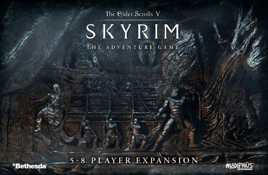 The Elder Scrolls: Skyrim - Adventure Board Game 5-8 Player EXP  -  Lautapelit - Puolenkuun Pelit pelikauppa