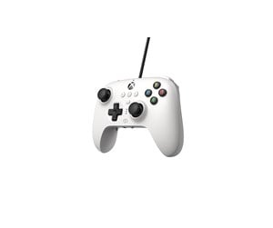 8bitdo: Ultimate Wired Xbox Controller (White) (XSX/XONE/PC)  -  Monialusta - Puolenkuun Pelit pelikauppa