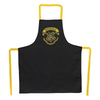 Esiliina: Harry Potter - Hogwarts Logo Black, Cooking Apron