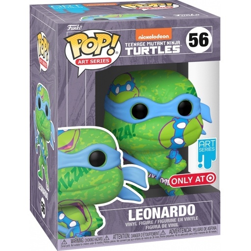 Funko Pop! Art Series: Teenage Mutant Ninja Turtles - Leonardo  -  Figuuri - Puolenkuun Pelit pelikauppa