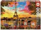 Palapeli: Educa - Sunset at Paris (3000)