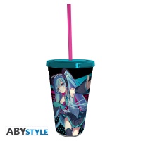 Matkamuki: Hatsune Miku - Tumbler With Straw (470ml)