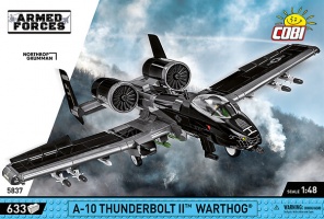 Pienoismalli: Cobi - A10 Thunderbolt II Warthog 633 (1:48)