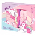 Evsrasia: Unicorn - Lunch Box + Aluminium Bottle Set (500ml)