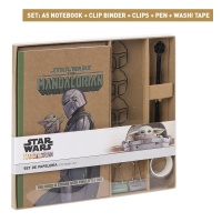 Muistikirja: Star Wars - The Mandalorian, Stationery Set