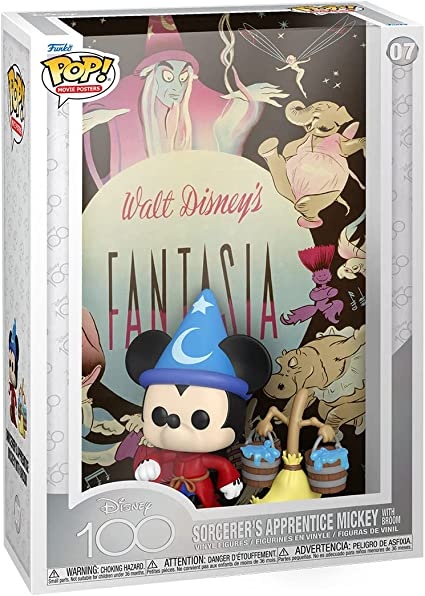 Funko Pop! Movie Posters: Disneys 100th - Sorcerers Apprentice  -  Figuuri - Puolenkuun Pelit pelikauppa