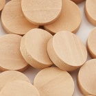 Round Wooden Tokens 15mm (200kpl)