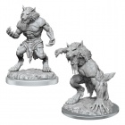 Critical Role Unpainted Miniatures: Fey Werewolves (2)