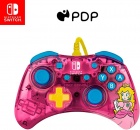 Rock Candy: Wired Controller - Peach (Switch)