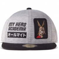 Lippis: My Hero Academia - Snapback Cap (Grey & Black)