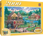 Masterpieces Puzzle Signature Collection Adirondack Anglers 2000