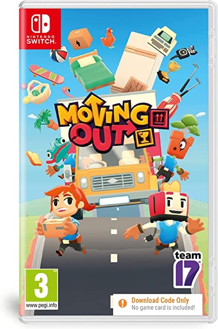 Moving Out (Code In Box) (Switch)  - Nintendo Switch - Puolenkuun  Pelit pelikauppa