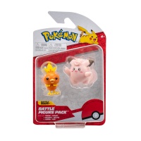 Pokemon: Battle Figure Pack - Torchic and Clefairy (2 x 5cm)