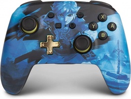 Powera: Enhanced Wireless Switch Controller - Link Blue (Switch)