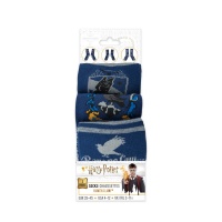 Sukat: Harry Potter - Ravenclaw, Adult (Blue, 35-45) (3-pack)