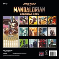 Kalenteri: Star Wars, The Mandalorian - 2023 Square Calendar