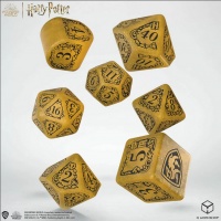 Noppasetti Harry Potter: Hufflepuff Modern Dice Set - Yellow