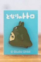 Pinssi: My Neighbor Totoro - Big Totoro Walking Pin Badge (2.2x2.4cm)