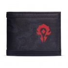 World Of Warcraft Bifold Wallet Azeroth Map Black/Red
