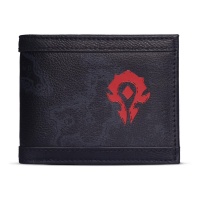 Lompakko: World Of Warcraft - Azeroth Map (Black/Red) (Bifold)