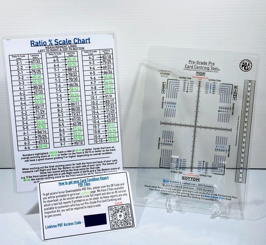 Pre-Grade Pro: Card Grading/Centering Tool - 17.90e - Korttipelit -  Puolenkuun Pelit pelikauppa