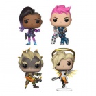 Funko Pop! Games: Overwatch - S / Z / J / M (glow) 4-pack (9cm)