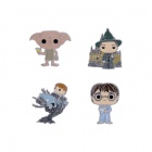 Pinssi: Funko Pop! Harry Potter - Anniversary COS, 4-set (4cm)