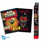 Juliste: Alice Cooper - Tales Of Horror/Skull, 2 x Chi (52x38cm)