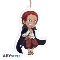 Avaimenper: One Piece, Red - Acryl Keychain - Shanks