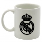 Muki: Real Madrid - Black Logo, White Ceramic Mug (300ml)