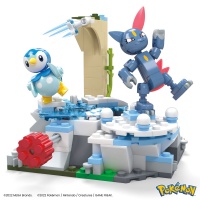 Pokemon: Mega Construx - Piplup And Sneasel\'s Snow Day (11cm)