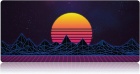 Hiirimatto: Extended Gaming Mouse Pad - Cyber Sunset (90x40)