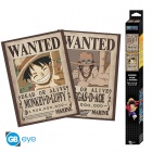 Juliste: One Piece - Wanted Luffy & Ace, Set 2 Chibi (52x38cm)