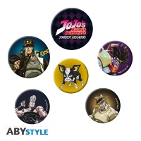 Pinssi: Jojo\'s Bizarre Adventure - Badge Pack - Characters