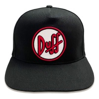 Lippis: Simpsons - Duff Logo, Curved Bill (Black)