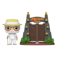 Funko Pop! Town: Jurassic Park - John Hammond With Gates (9cm)