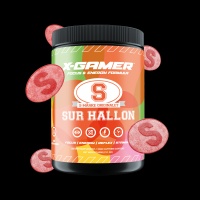 X-GAMER: X-Tubz Sour S Vadelma-energiajuomajauhe (600g)