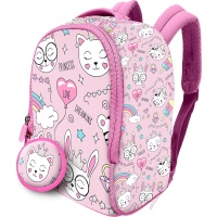 Reppu: Cats - Purse + Neoprene Backpack (26cm)