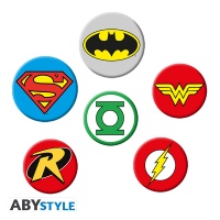 Pinssi: Dc Comics - Logos, Badge Pack