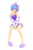 Figuuri: Re:Zero - Noodle Stopper Rem Room WearPurple Color Ver. (14cm)