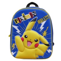 Reppu: Pokemon - Pikachu 3D, Blue (30cm)