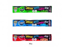 Karkki: Brain Blasterz - Brain Bitz Chew Bar (20g) (Satunnainen)