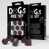 Noppasetti: Dogs - Luna Dice Set