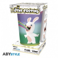 Lasi: Raving Rabbids - Rainbow Rabbids Large Glass (400ml)