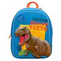 Reppu: Jurassic World - 3D Backpack, T-rex Blue (30cm)