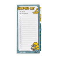 Muistikirja: Minions - Magnetic Shopping List